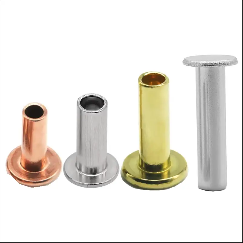 Rebites de cabeça chata: o fixador limpo