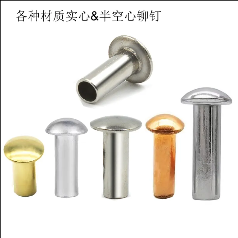 O Pequeno Gigante: Rebites Semi Tubulares