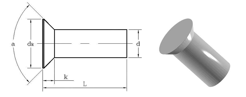 copper solid rivets