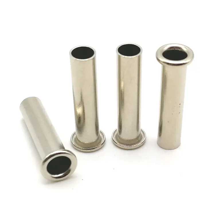 Rebites do tubo de aço