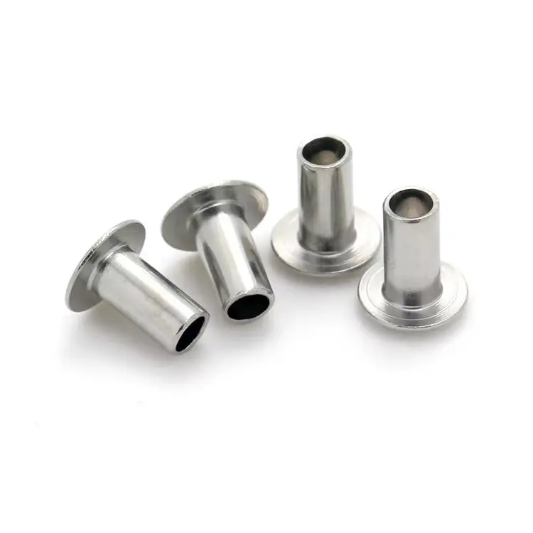 Rebite semi -tubular de aço